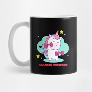 Unicorn Workout | Cute Baby Mug